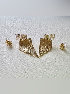 Crystal Stud and Dangle Earring Sets